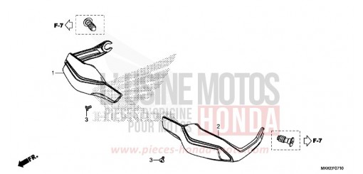 PROTEGE-DOIGTS CRF1000AK de 2019